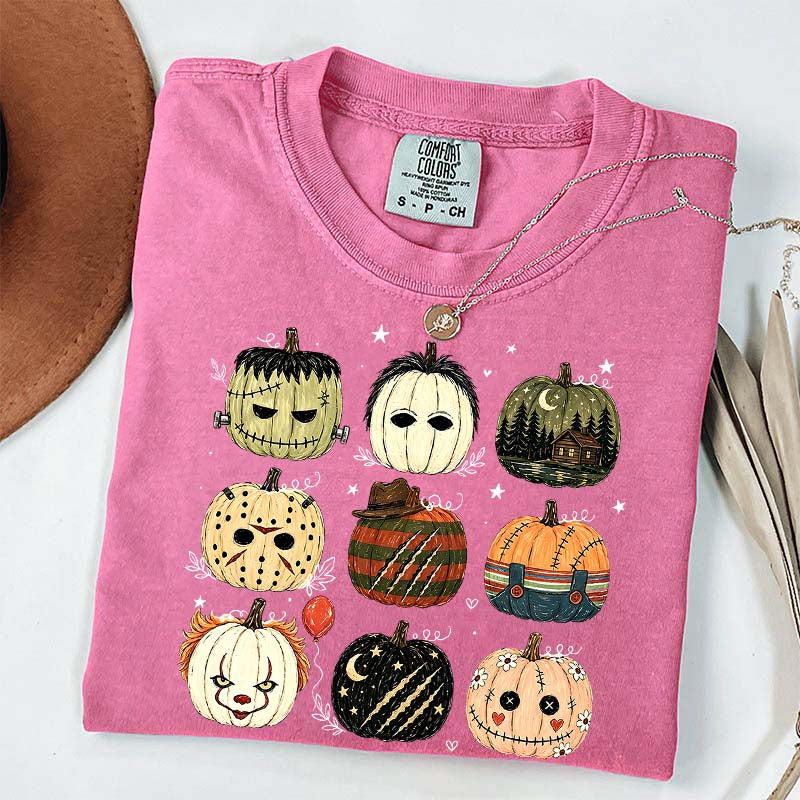 Horror Pumpkin Creepy Season T-Shirt