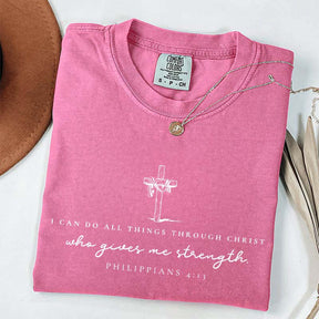 Philippians 4:13 I Can Do All Thing Through Christ T-Shirt
