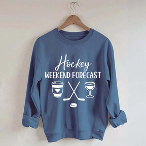 Hockey Weekend Forecast Sweatshirt