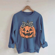 Preppy Jack o Lantern Sweatshirt
