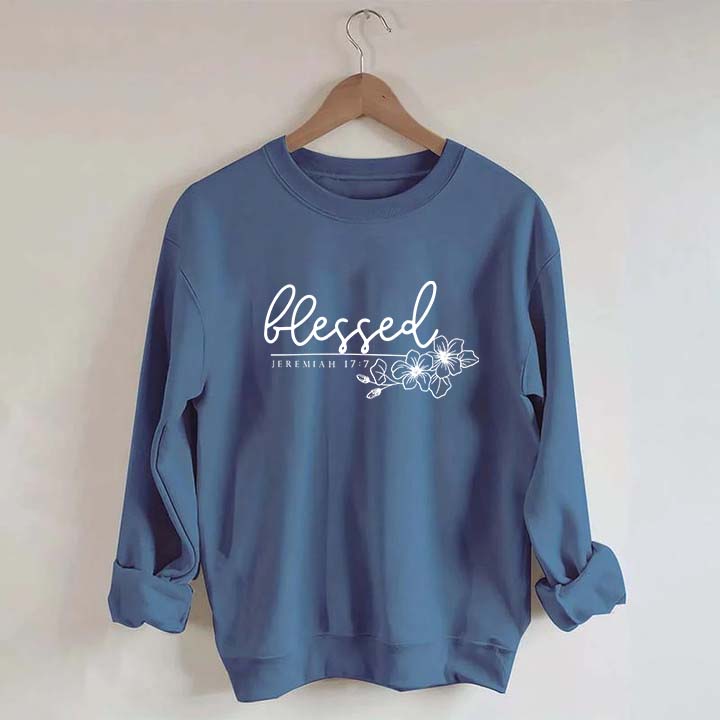 Blessed Jeremiah 17:7 Sweatshirt