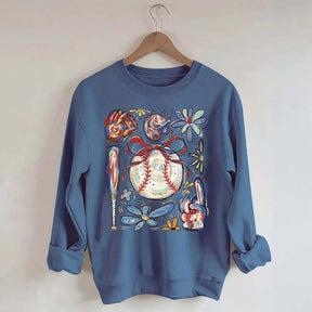 Baseball Tis The Season Sweatshirt