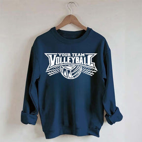 Custom Volleyball Team School Spirit Sweatshirt