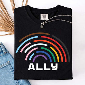 Comfort Colors LGBTQ Ally T-Shirt