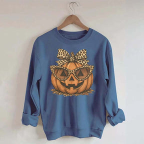 Autumn Pumpkin Halloween Fall Sweatshirt