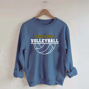 Custom Your Text Volleyball Sweatshirt