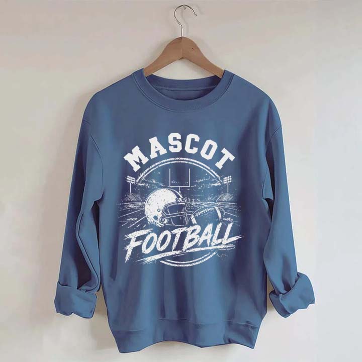 Custom Football Mascot Template Sweatshirt
