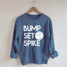 Bump Set Spike Volleyball Sweatshirt