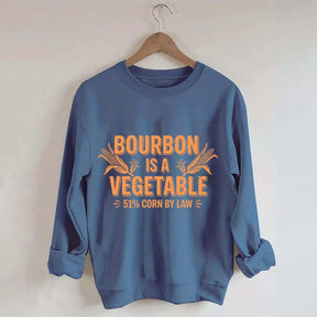 Funny Bourbon 51% Corn by Law Whiskey Sweatshirt