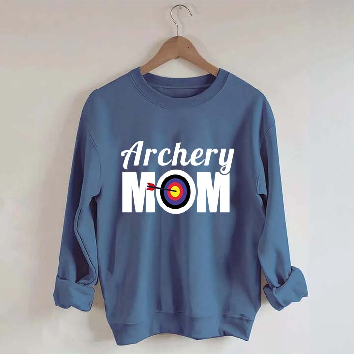 Archery Mom Bow and Arrow Sweatshirt