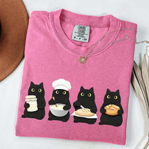Black Cats Sourdough T-Shirt