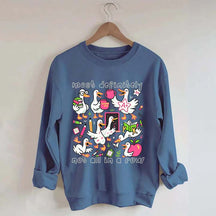 Goose Back to School Ducks In a Row Sweatshirt