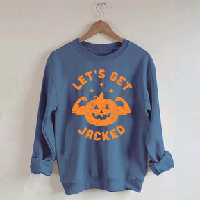 Halloween Workout Let's Get Jacked Sweatshirt