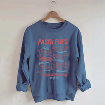 Comfort Colors Pasta Pups Dog Sweatshirt