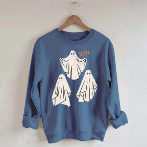 Retro Ghost Boo Sweatshirt