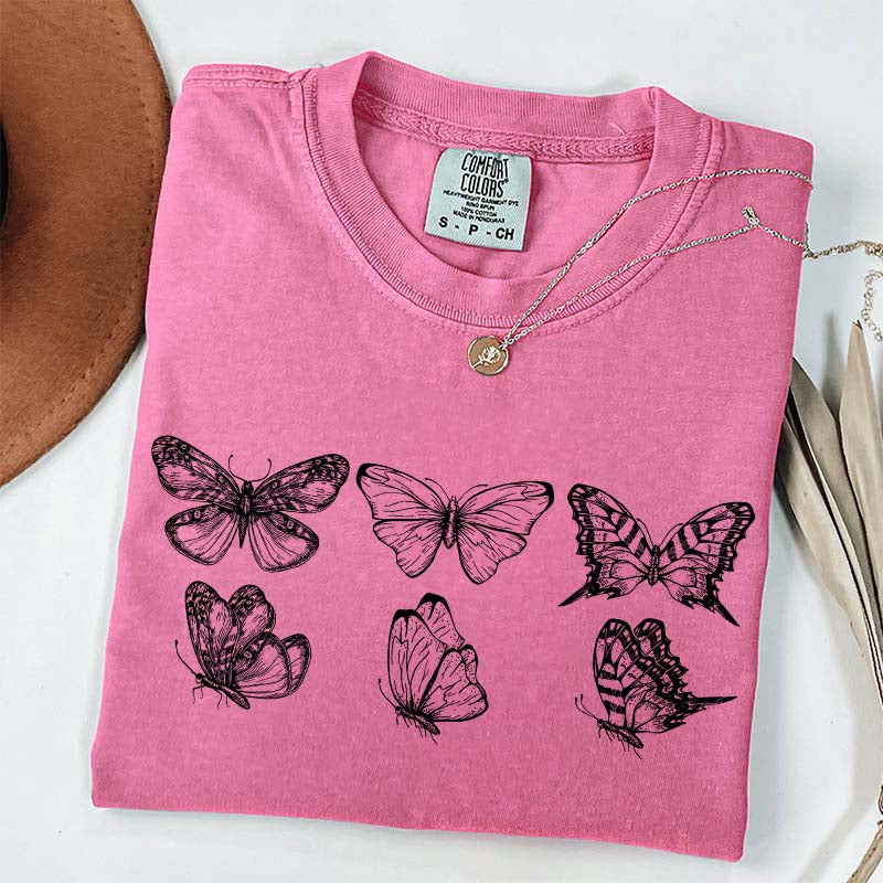 Dark Cottagecore Butterfly T-Shirt