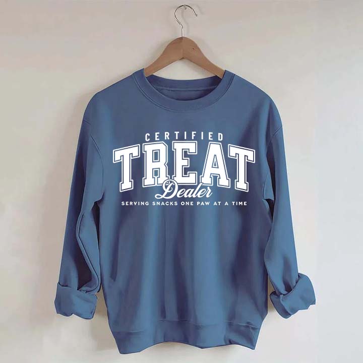Certified Treat Dealer Pet Lovers Sweatshirt
