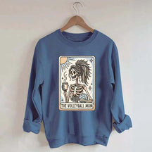 Volleyball Mom Tarot Card Sweatshirt