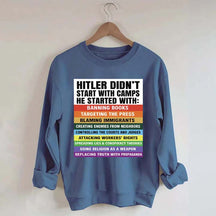 Anti Fascism Protest Sweatshirt