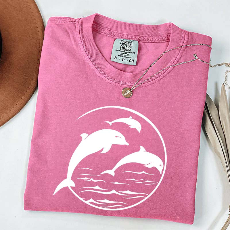 Dolphin Summer Sea Mammal T-Shirt