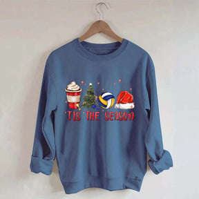 Volleyball Lover Christmas Sweatshirt