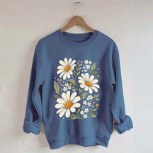 Boho Style Daisies Sweatshirt