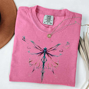 Comfort Color Bright Golden Butterfly T-Shirt