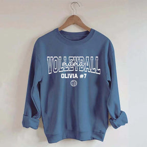 Custom Volleyball Mama Sweatshirt
