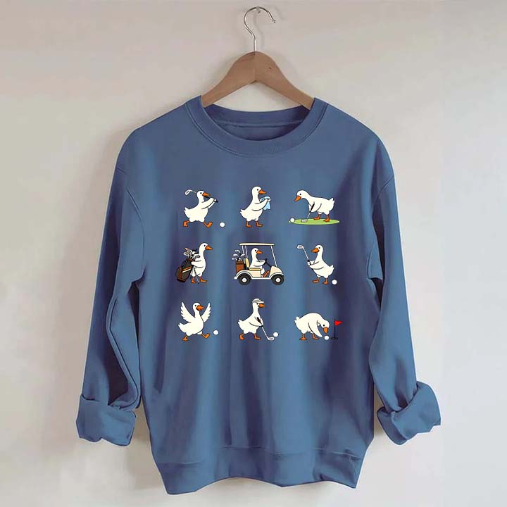Funny Golf Goose Sweatshirt