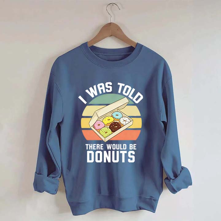 Retro Donut Lover Sweatshirt