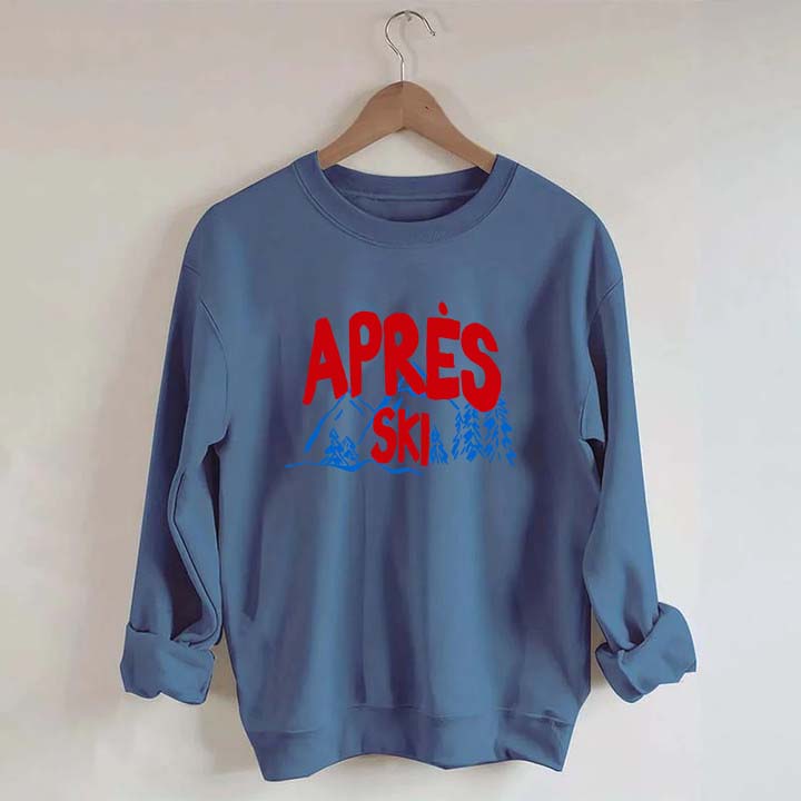 Minimalist Apres Ski Sweatshirt