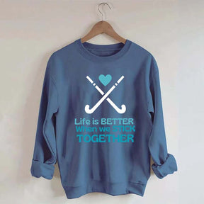 Field Hockey Mom Fan Sweatshirt