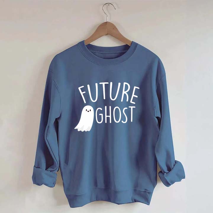 Future Ghost Halloween Sweatshirt