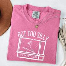 Hockey Got Too Silly Penalty Box T-Shirt