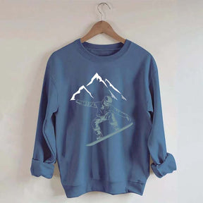 Funny Snowboarder Gifts Sweatshirt