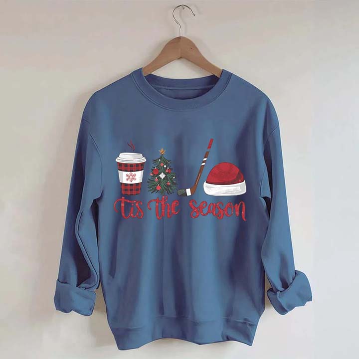Christmas Hockey Lover Sweatshirt