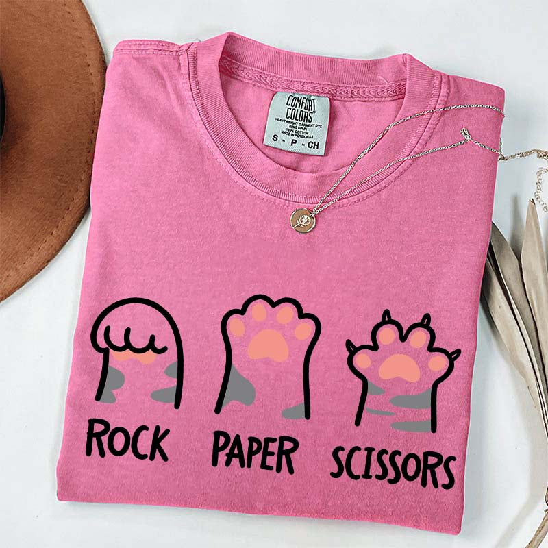 Cat Paw Print Cute T-Shirt