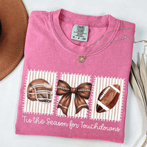 Tis the Season for Touchdowns Football T-Shirt