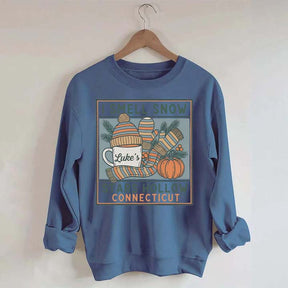 I Smell Snow Cozy Winter Season Sweatshirt