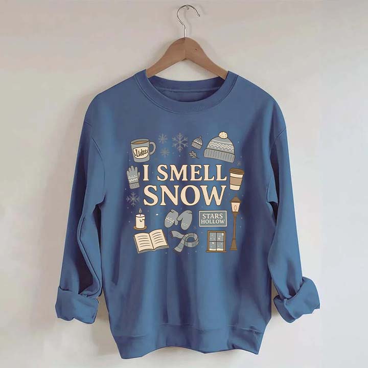 I Smell Snow Christmas Sweatshirt