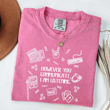 Everyone Communication Speechie AAC Bcba Aba T-Shirt