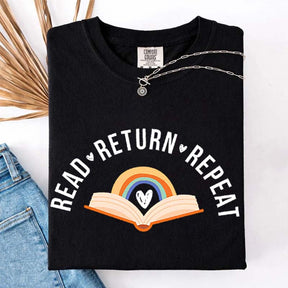 Read Return Repeat Cute T-Shirt