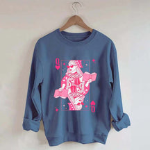 Retro Bookish Queen Sweatshirt