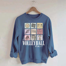 Just A Day In A Life With A Volleyball Girly Sweatshirt