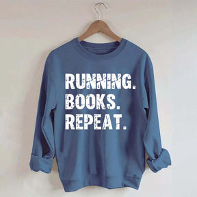 Running Books Repeat Sweatshirt