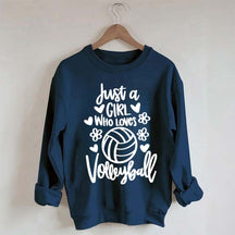 Floral Volleyball Sweatshirt