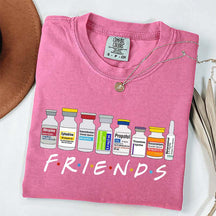 Nurse Friends Propofol CRNA Medical Critical Care T-Shirt