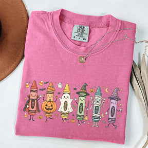 Happy Doodle Back To School Ghost T-Shirt