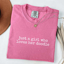 Just A Girl Who Loves Her Doodle T-Shirt