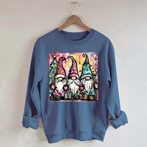 Christmas Gnome Art Sweatshirt